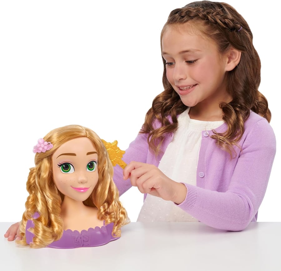 Rapunzel hair styling doll