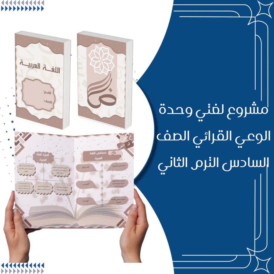 ‎مشروع لغتي وحدة الوعي القرائي الصف السادس الترم الثاني
