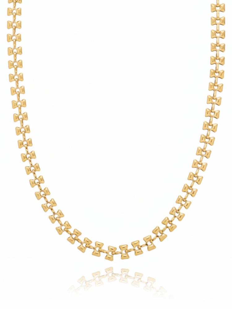 Golden Bow-Tie Choker