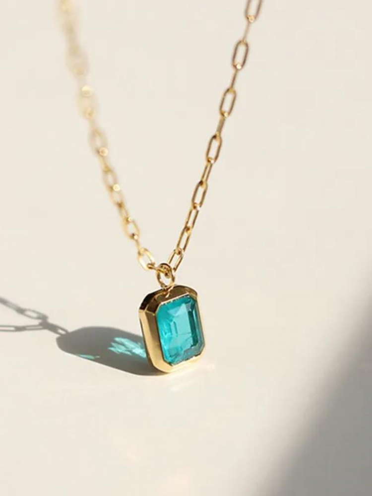 Aqua Necklace