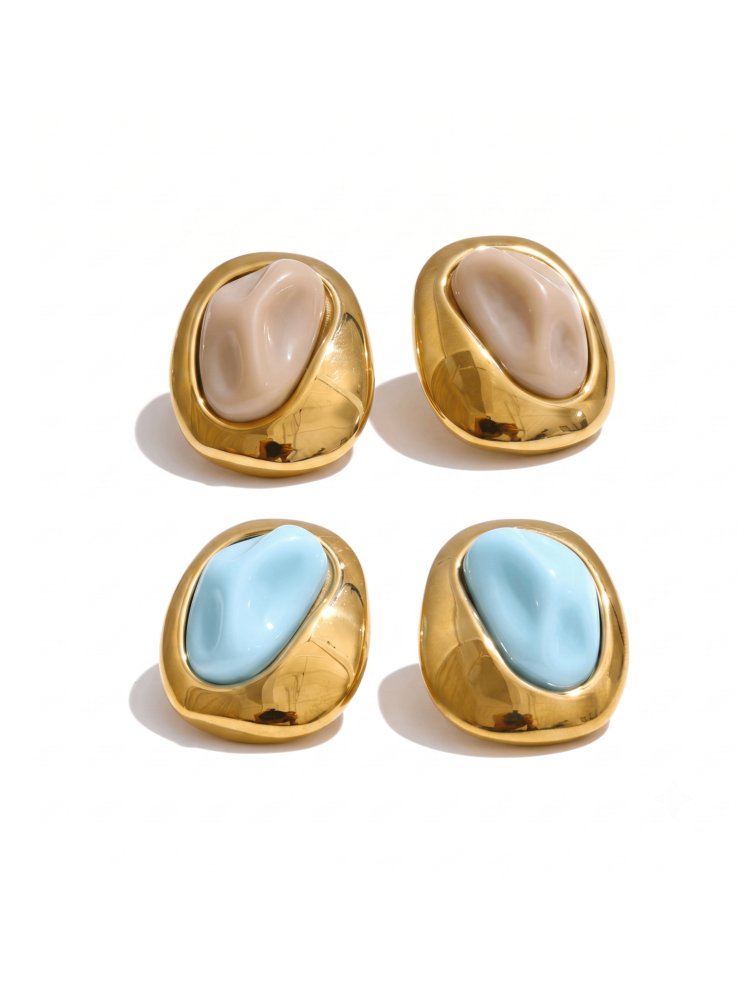 Adele Sculpted Stud Earrings