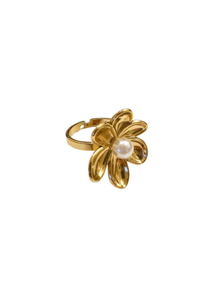 Daisy Pearl Ring