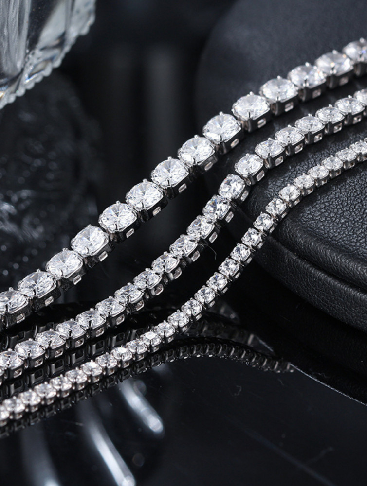 Silver Crystal Bracelet