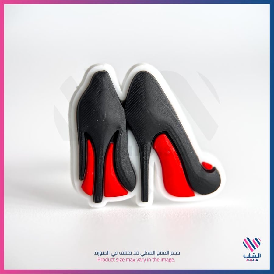 تشارمز كعب أسود وأحمر