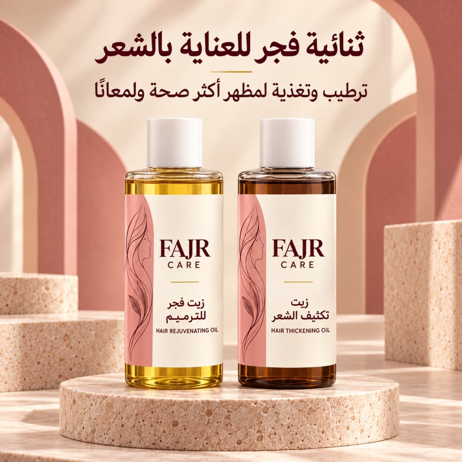 زيت التكثيف + زيت فجر للترميم