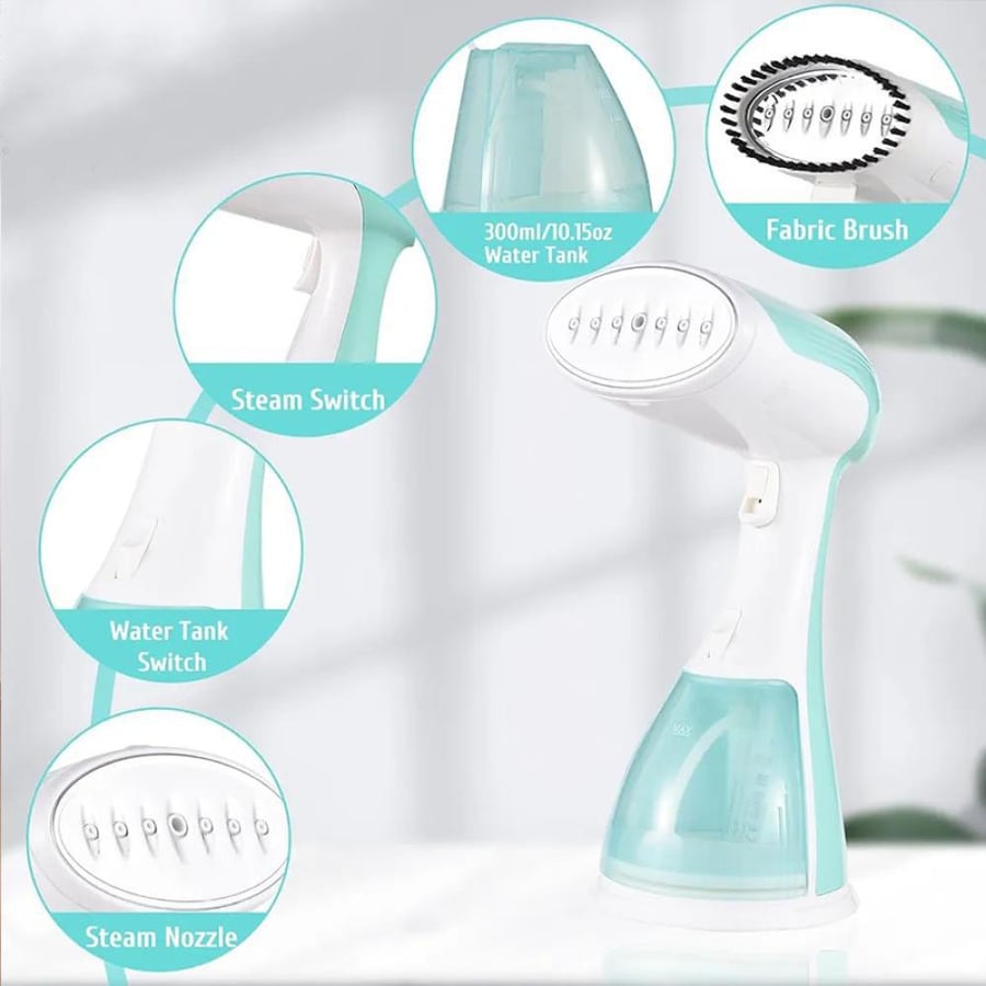 مكواة بخار للملابس محمولة من ماركة DENX، طراز DX1767