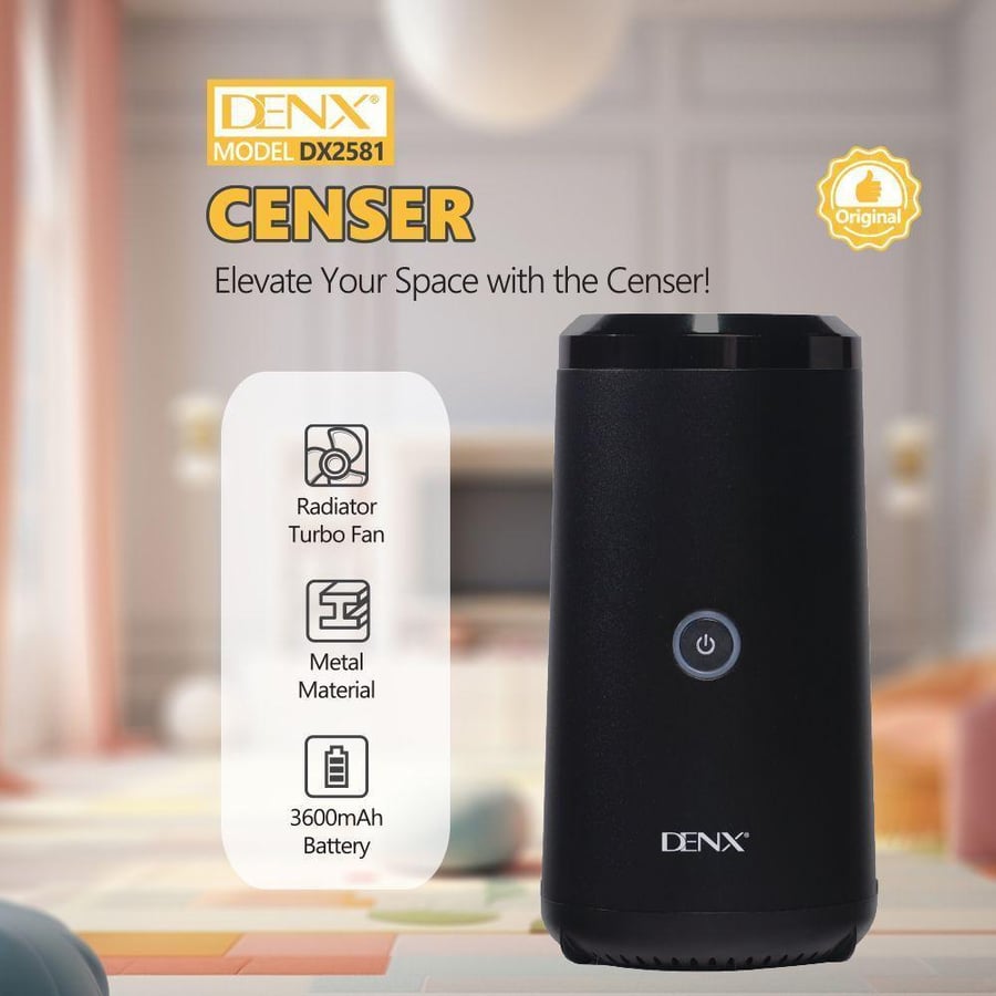 المبخرة الذكية - بتصميم انيق مبخرة الكترونية محمولة من Denx Dx2581