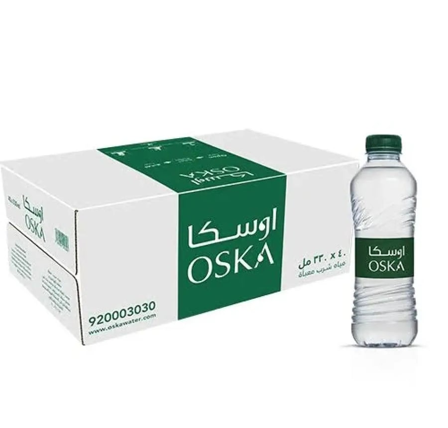 كرتون مياه اوسكا 330 مل *40