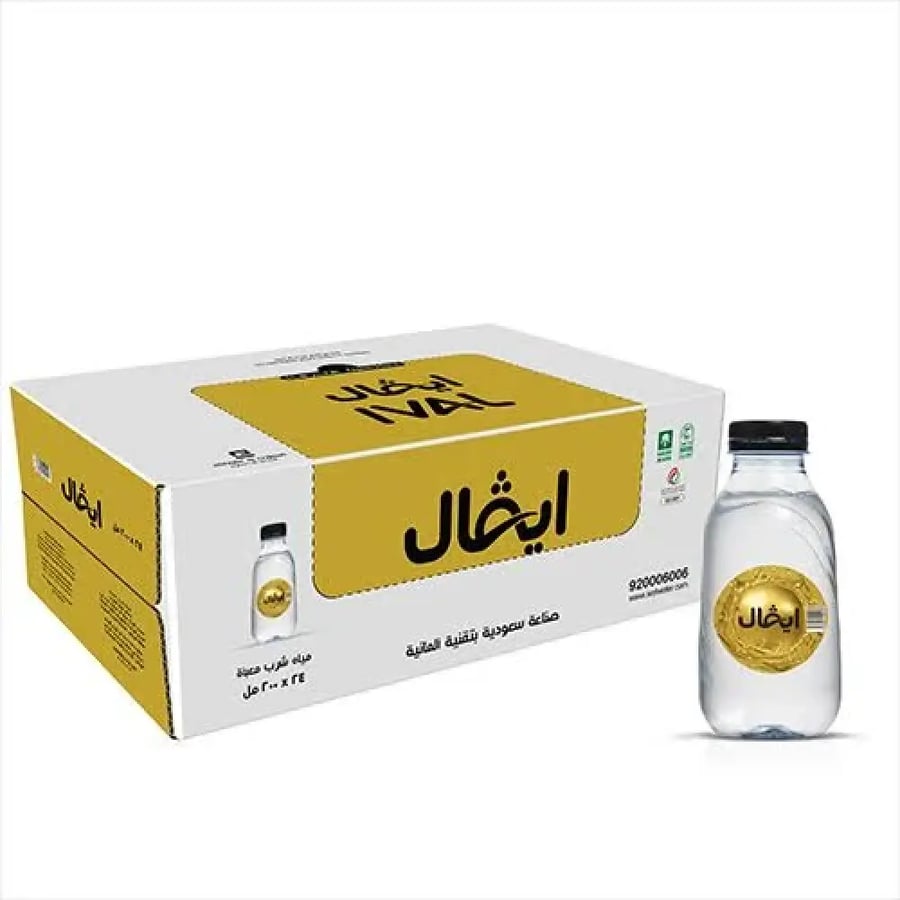 كرتون مياه ايفال200 مل *48