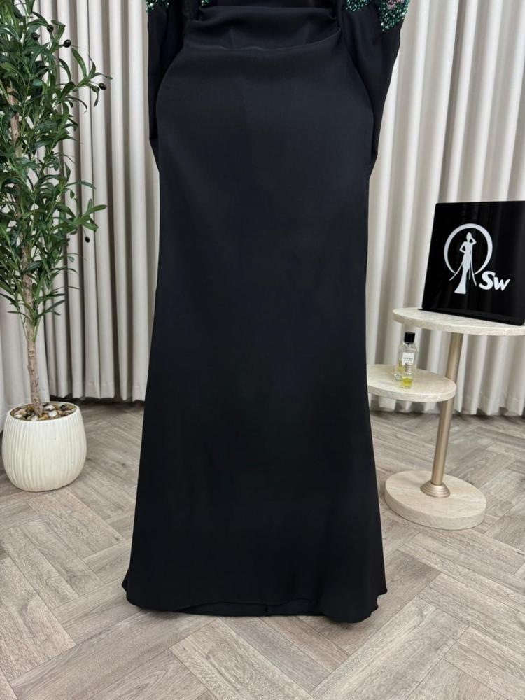 Evening dress black