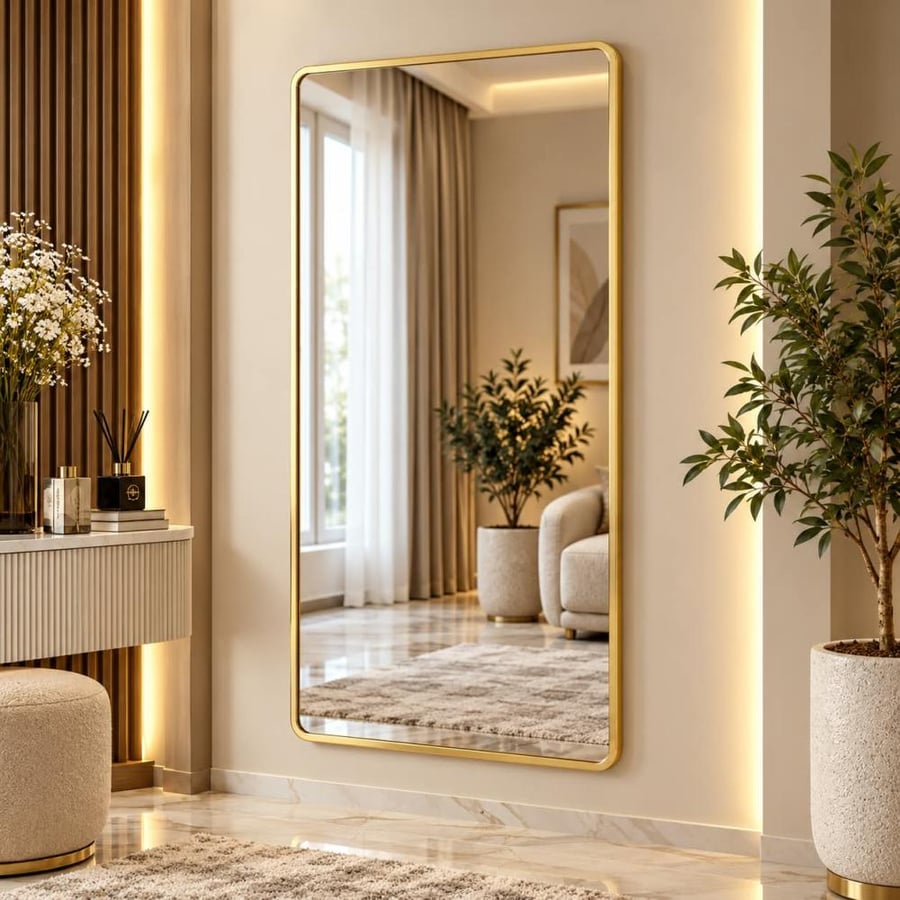 مراية A-888 GOLD 80*160