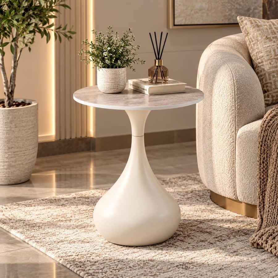 خدمة شاي سيراميك مفرد SHS-036S BEIGE