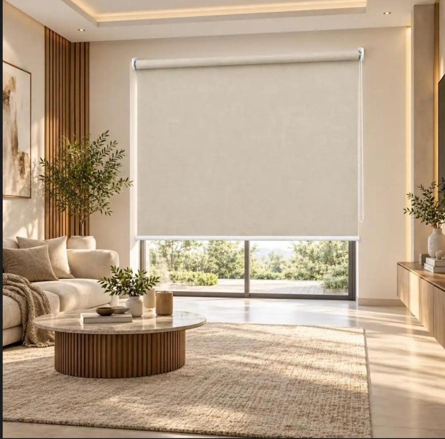 ستارة رول سادة مقاس 120*200 SH205 LIGHT BEIGE