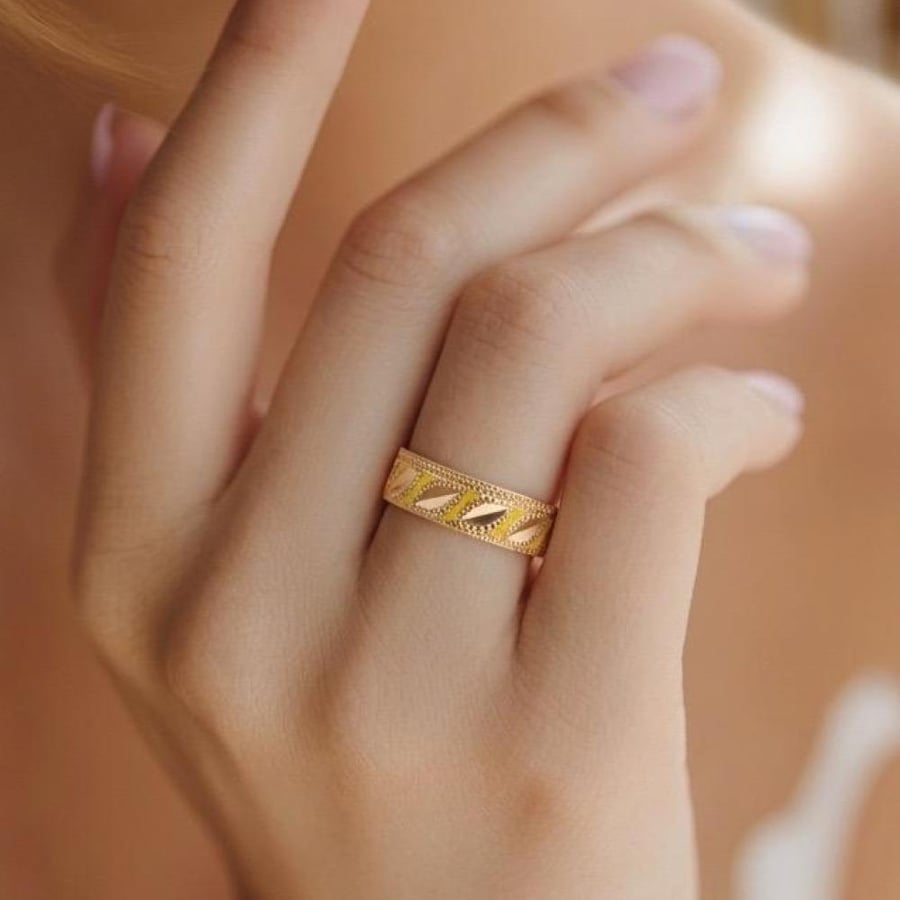 دبله ذهب عيار 21