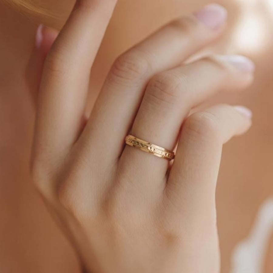 دبله ذهب عيار 21