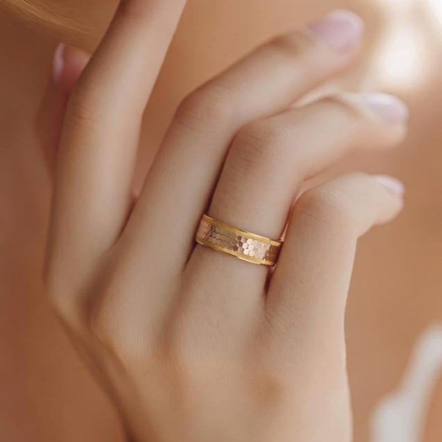 دبله ذهب عيار 21