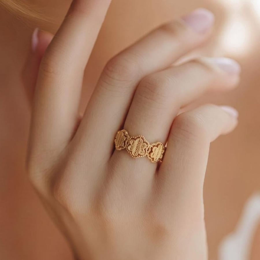 Gold ring 21 karat