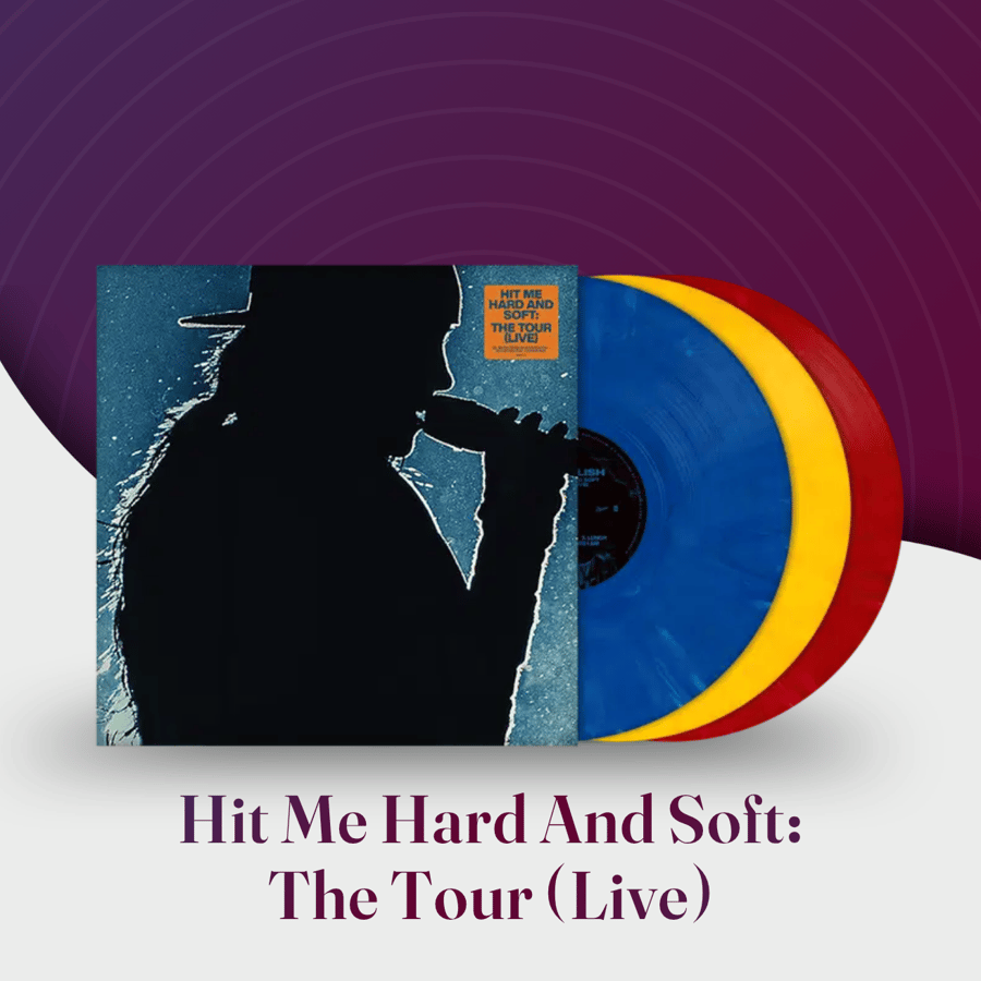 Hit Me Hard And Soft: The Tour (Live) vinyl