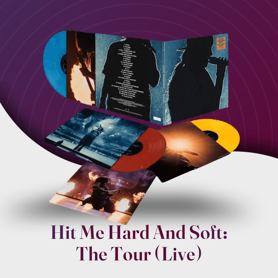 Hit Me Hard And Soft: The Tour (Live) vinyl