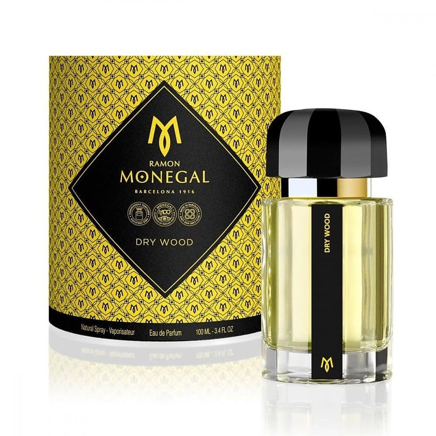 عطر دراي وود من رامون مونيجال او دو بارفيوم 100 مل Dry Wood Ramon Monegal