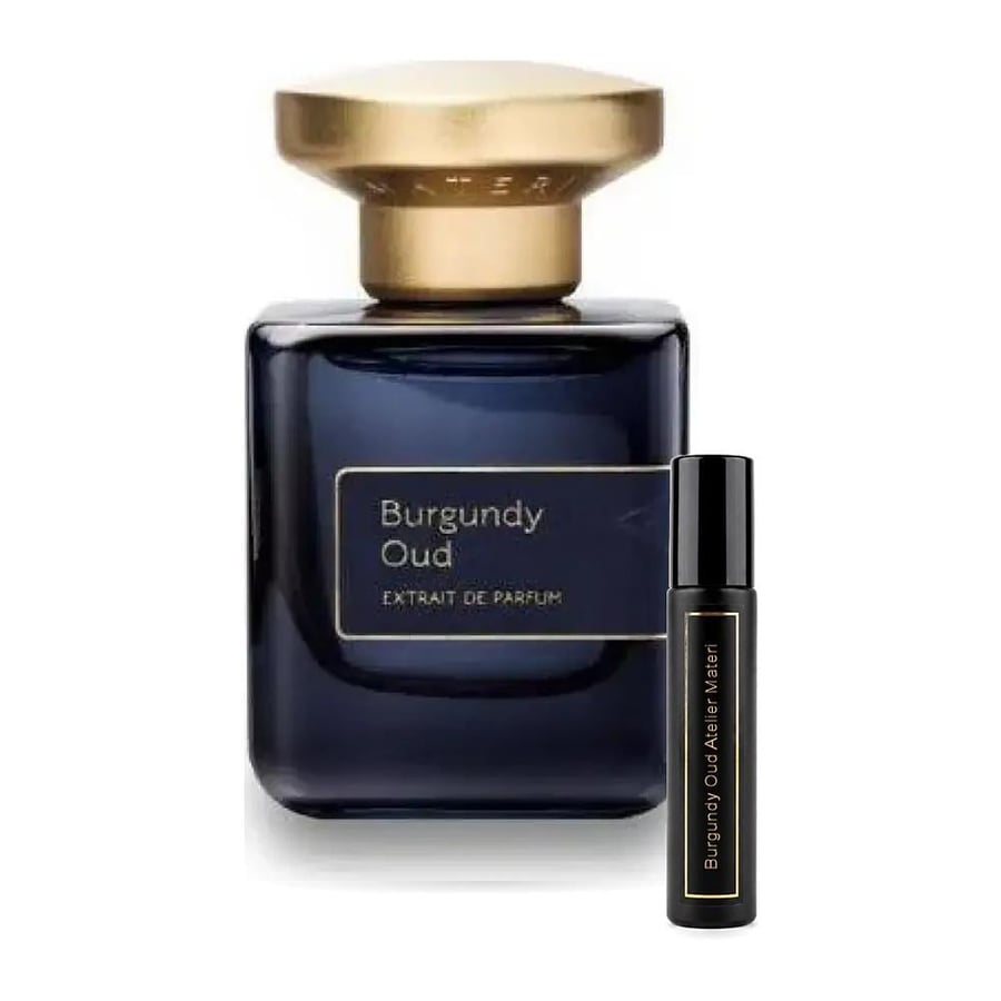 عينة عود بيرجاندي إكستريت من أتيليه ماتيري  Burgundy Oud Atelier Materi