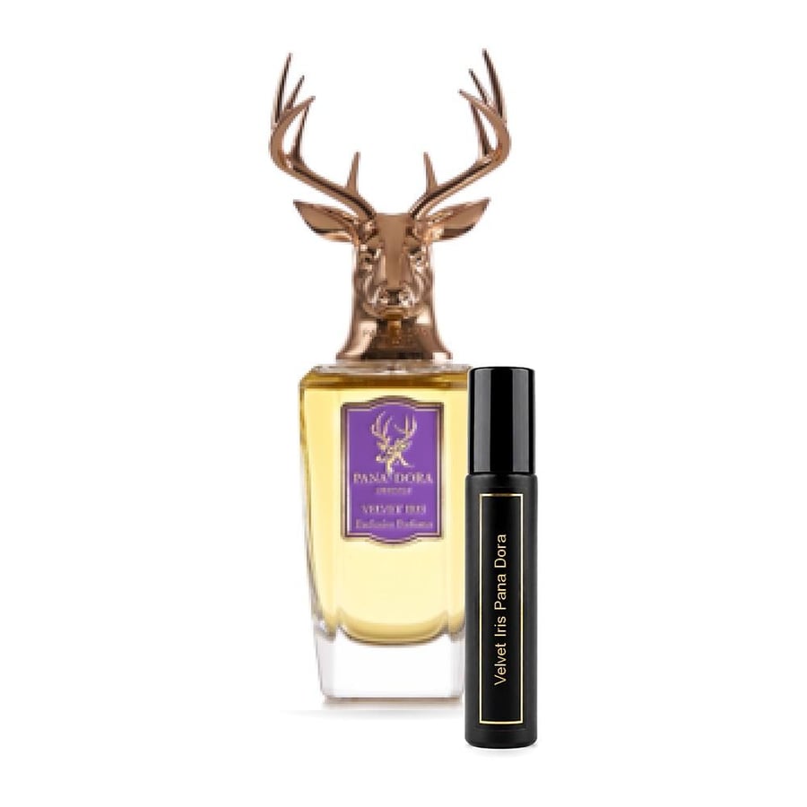 عينة فيلفيت إيريس  من بانا دورا Velvet Iris Pana Dora