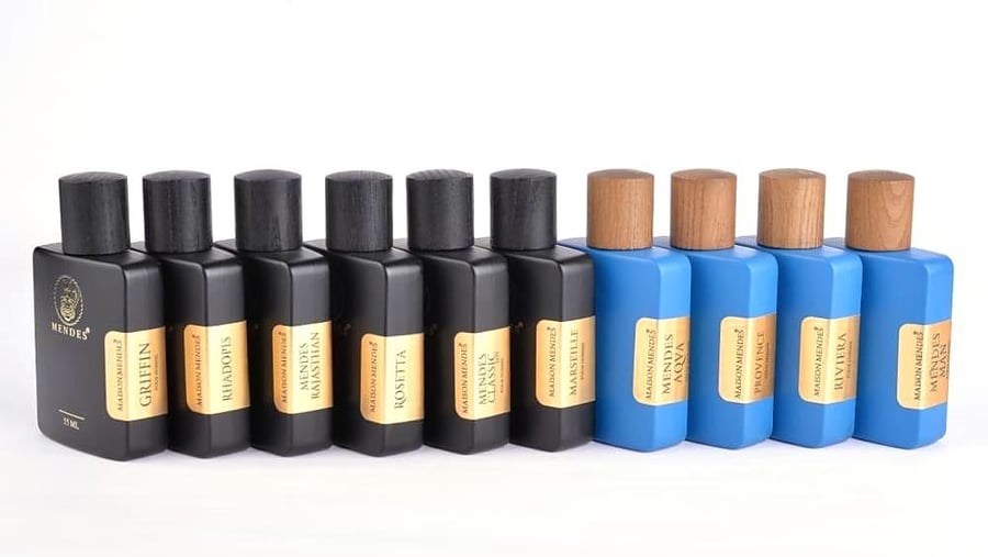طقم عينات منديس ل 10 عطر Mendes Perfumes