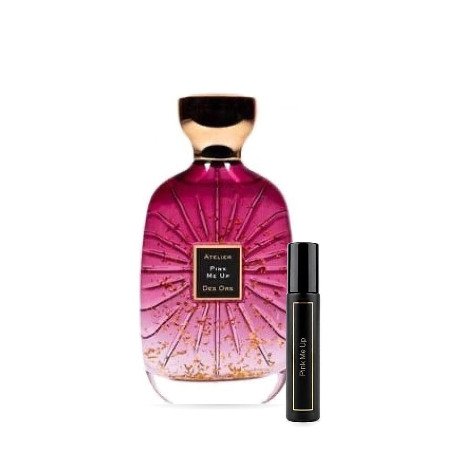 عينة بينك مي اب من اتلييه Pink Me Up