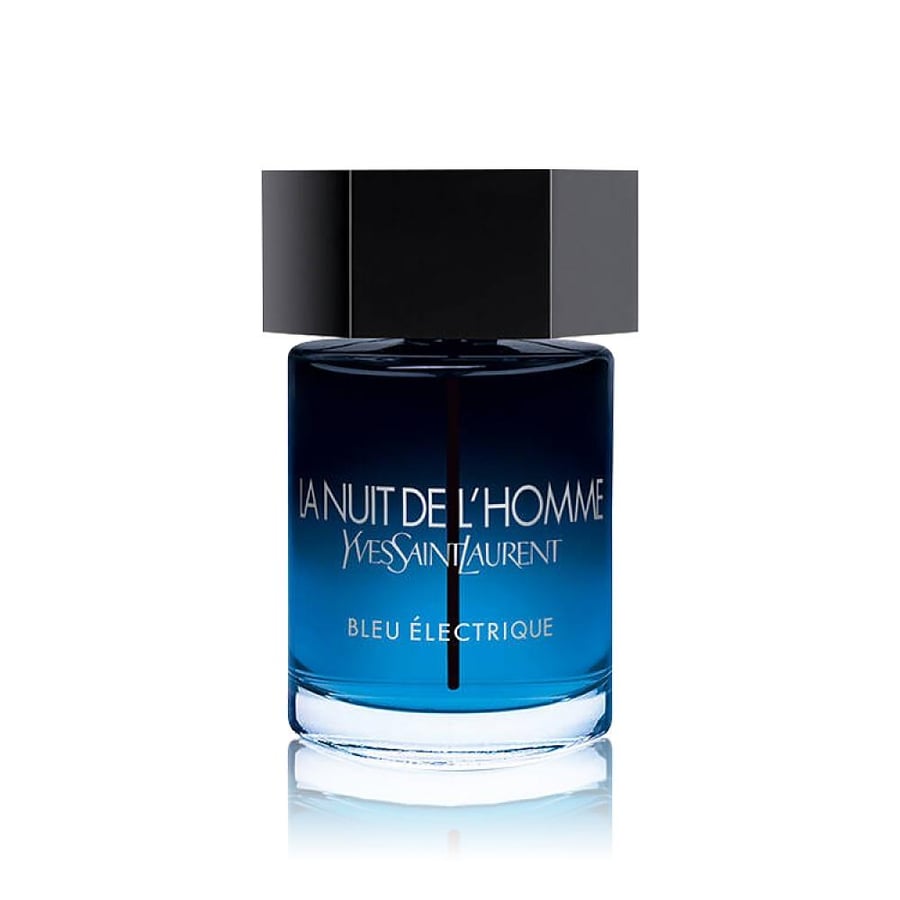 عينة إيف سان لوران لا نويت دي لو أوم بلو إليكتريك أو دو تواليت La Nuit de L'Homme Bleu Électrique YVES SAINT LAURENT