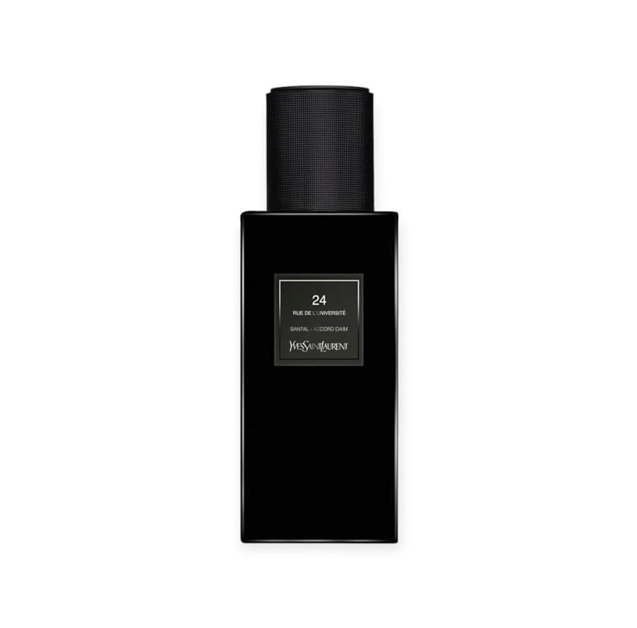 عطر ايف سان لوران 24 رو دو لونيفيرسيتي سانتال اكورد دايم او دو بارفيوم 125مل YVES SAINT LAURENT 24 Rue De l'Université Santal Accord Daim EDP 125 Ml