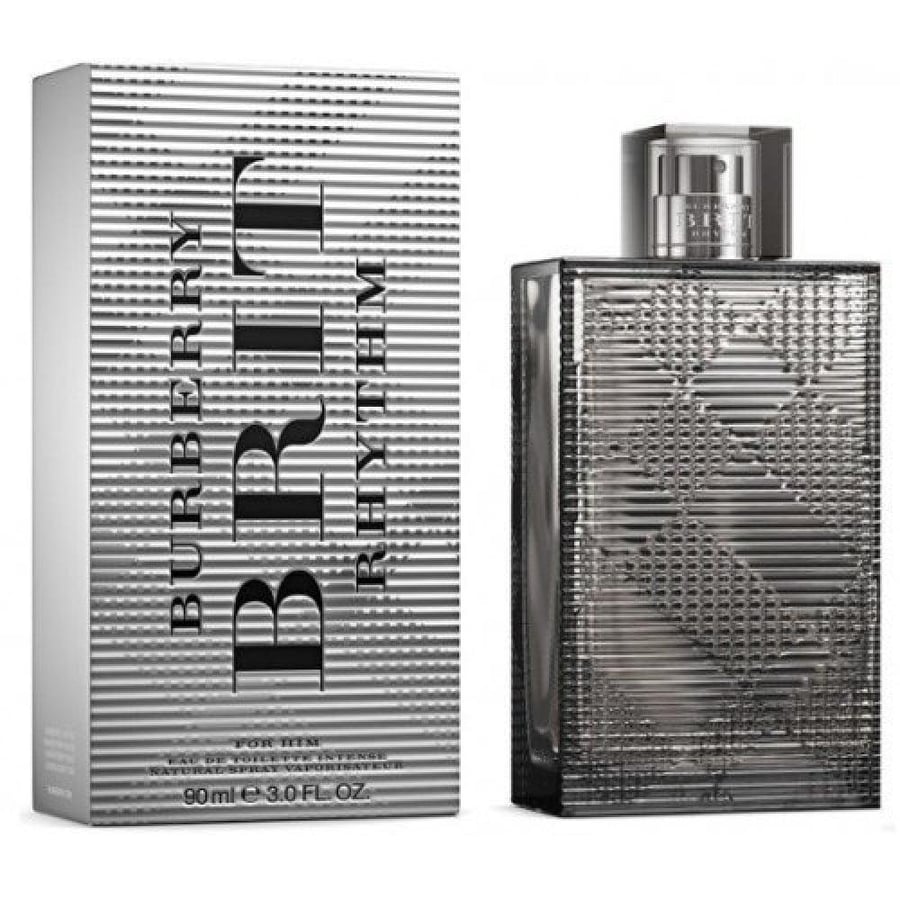 عطر بربري بريت ريثم انتنس الرجالي او دو تواليت 90 مل Burberry Brit Rhythm Intense for Men Eau de Toilette