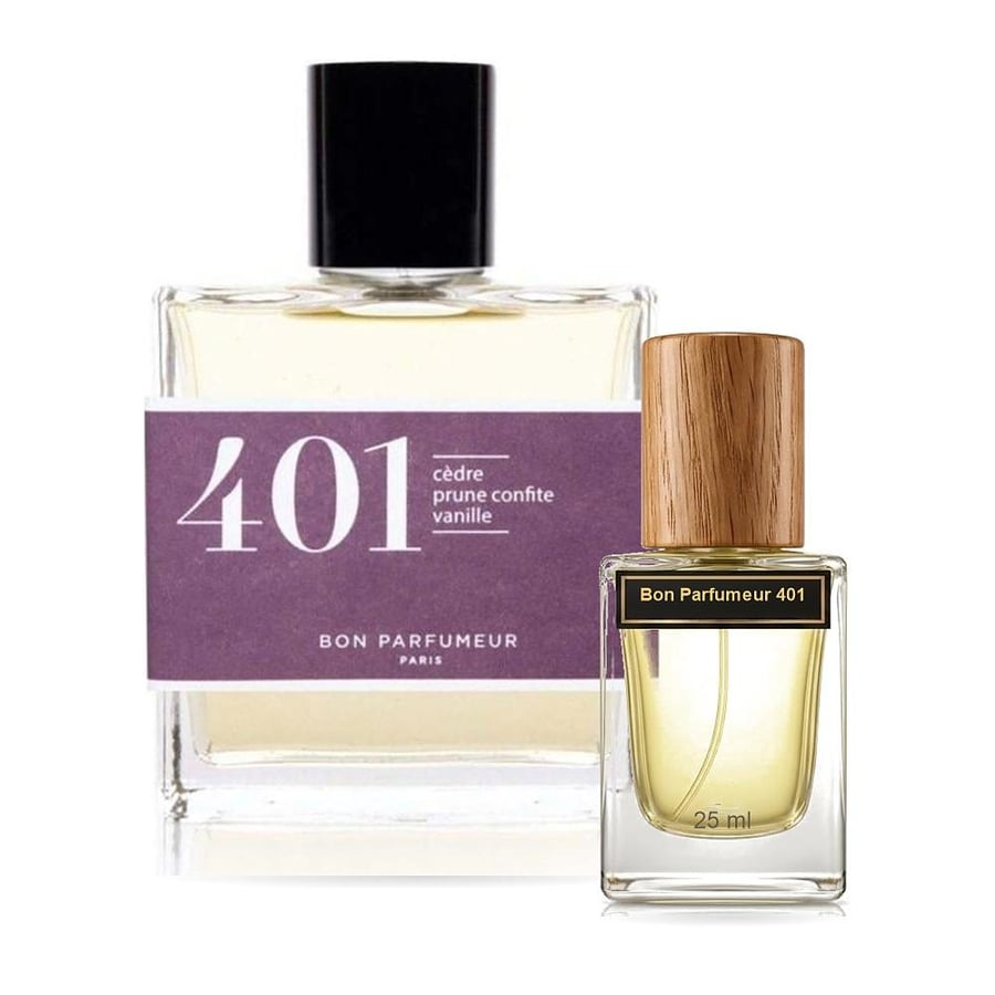 تقسيم بون بارفومير - "401" 25 مل | Bon Parfumeur 401: Cèdre, Prune confite, Vanille