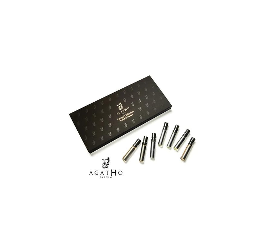 طقم عينات بومبي من اجاثو Agatho Parfum Sample Set
