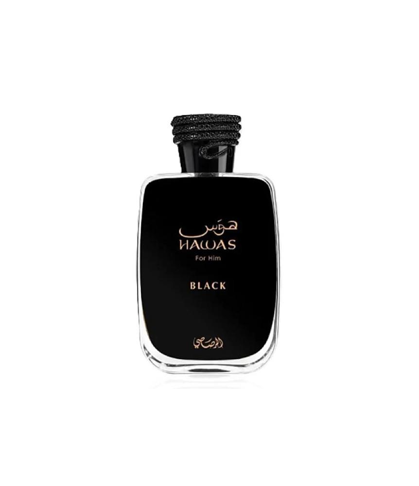 عطر الرصاصي هوس بلاك او دو برفيوم للرجال 100 مل Rasasi Hawas Black Eau de Parfum