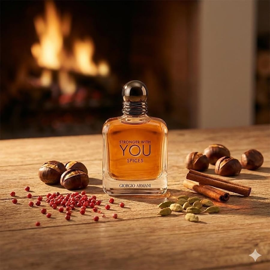 عطر جورجو أرماني سترونجر ويذ يو سبايسز او دو بارفيوم  100مل Giorgio Armani Stronger With You Spices Eau de Parfum