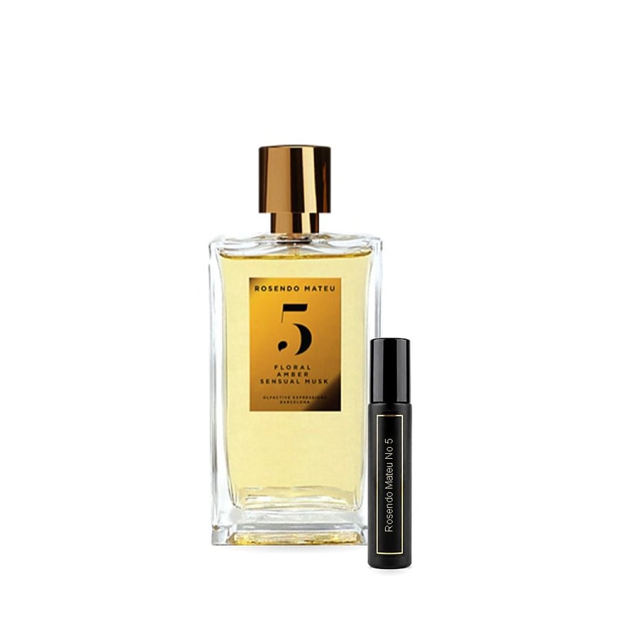 عينة روسيندو ماتيو فايف Rosendo Mateu Nº 5 Floral, Amber, Sensual Musk Rosendo Mateu Olfactive Expressions