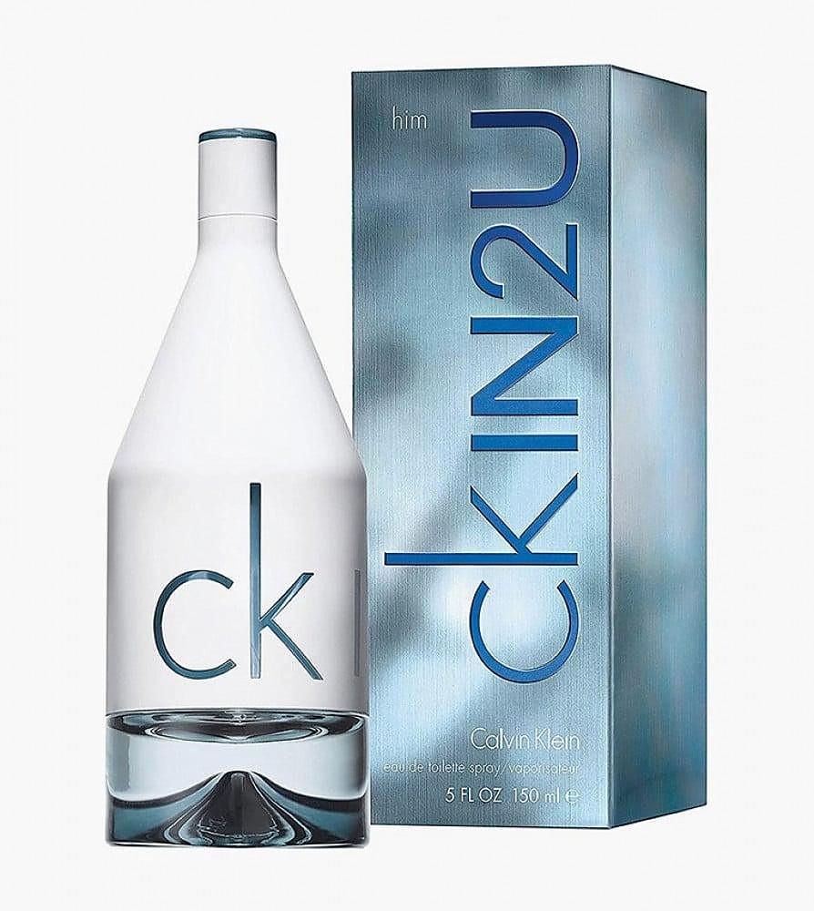 عطر كالفن كلاين ان تو يو الرجالي تواليت 150مل Calvin klein IN2U for Men Eau de Toilette150ml