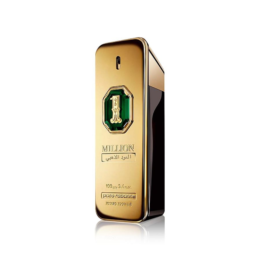 عطر باكو رابان ون مليون العود الذهبي بارفيوم انتنس 100 ملPaco Rabanne One Million Golden Oud Parfum Intense 100ml