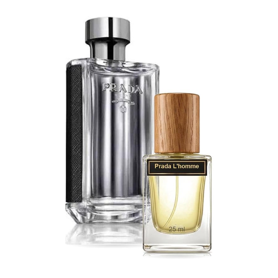 تقسيم برادا ال هوم الرجالي الاسود او دو تواليت 25 مل Prada L'homme Eau de Toilette