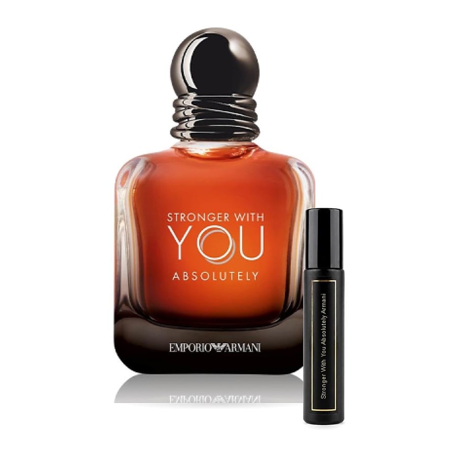 عينة جورجيو ارماني سترونجر وذ يو أبسولوتلي الرجالي Emporio Armani Stronger With You Absolutely Giorgio Armani