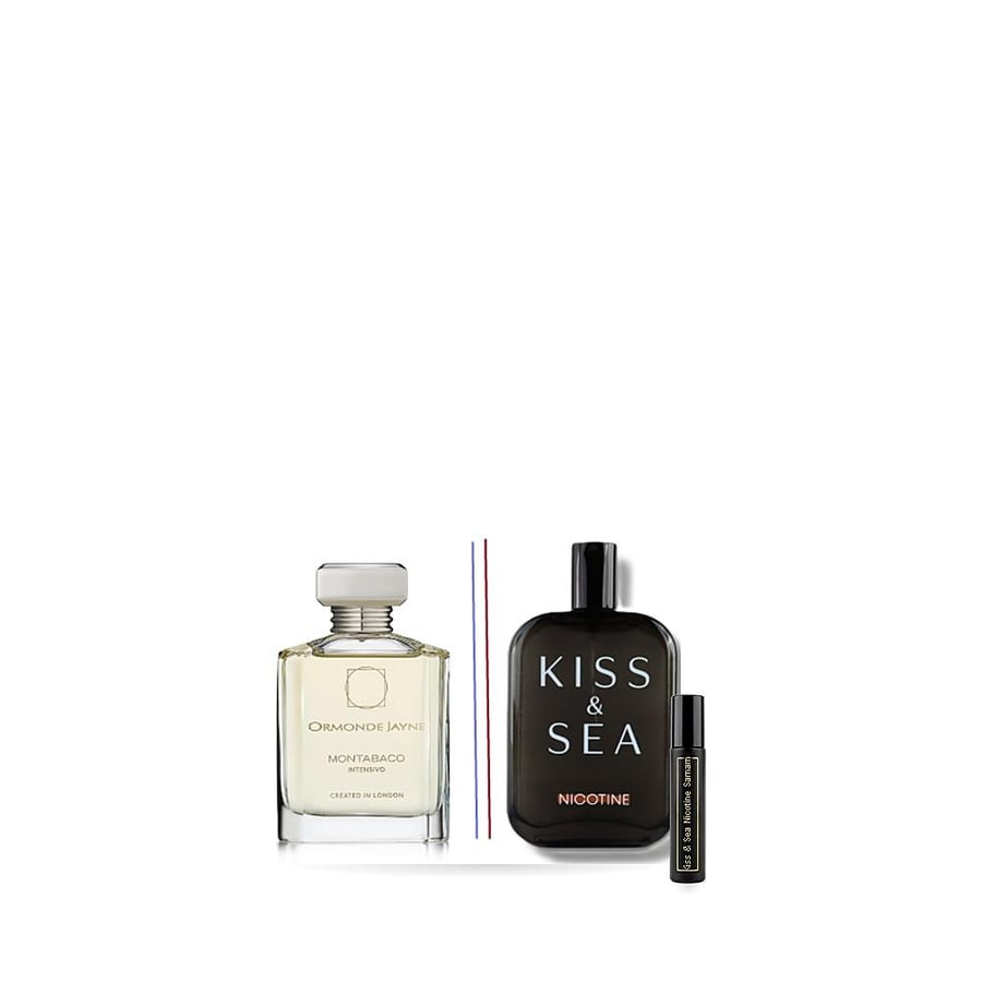 عينة صمام كيس اند سي نيكوتين او دو بارفيوم Kiss & Sea Nicotine Samam
