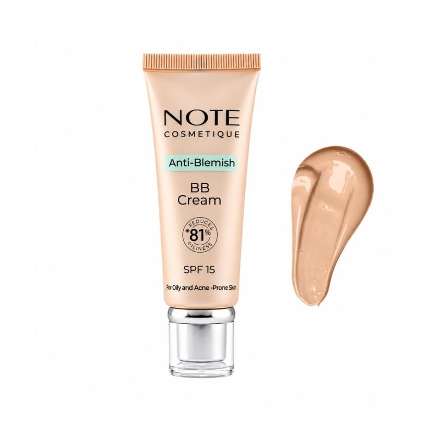 كريم بي بي مضاد للشوائب للبشرة الدهنية من نوت 04 - NOTE Anti-Blemish BB Cream SPF 15