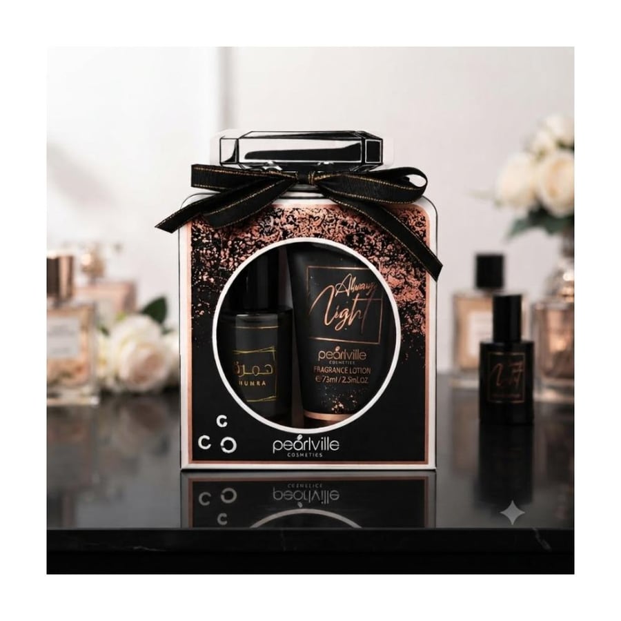 معطر جسم ولوشن ترطيب 75 مل Always light Set من بيرل فيل