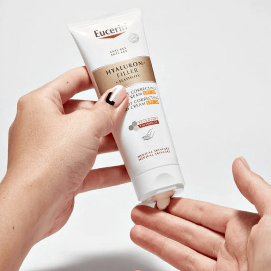 يوسرين كريم اليدين هيالورون فيلر المصحح للبقع والتجاعيد مع عامل حماية SPF 30 - 75 مل