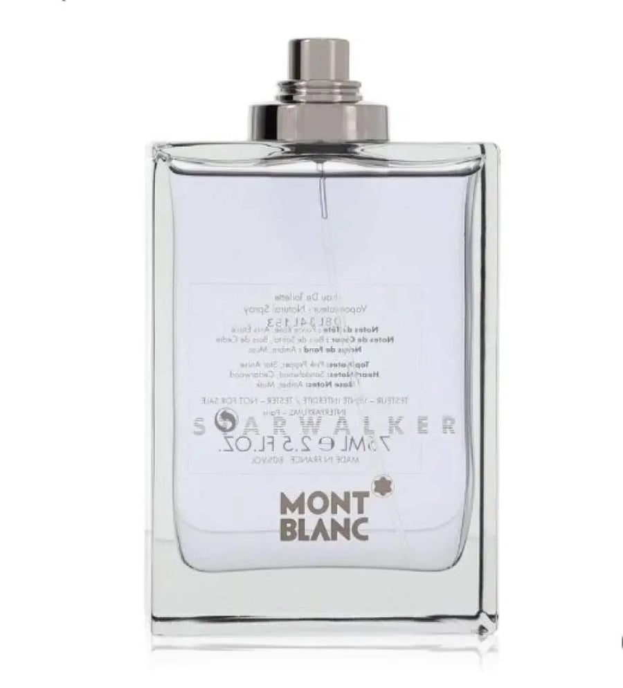 عطر مونت بلانك ستار ووكر للرجال - أو دي تواليت - 75 مل (تستر بدون غطاء)