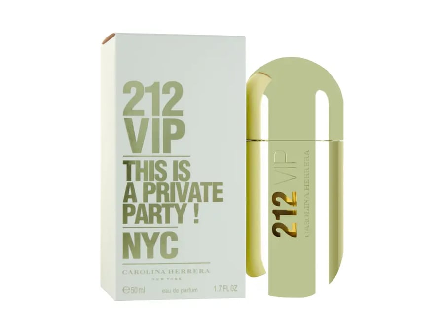 عطر كارولينا هيريرا 212 VIP للنساء - أو دو بارفيوم - 50 مل