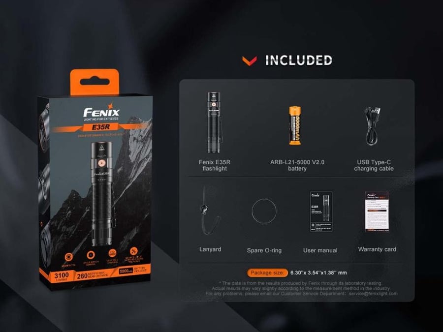 كشاف فينكس Fenix E35R
