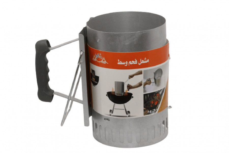 مشعل فحم وسط