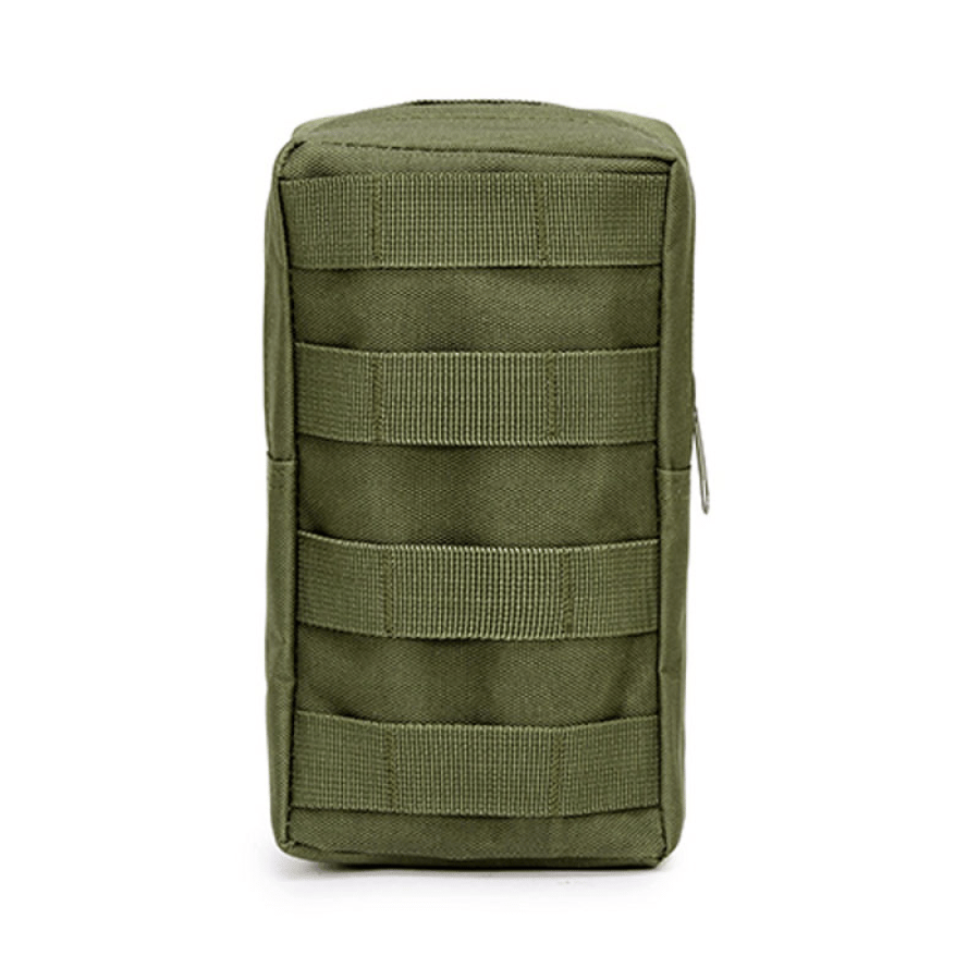 Beige side bag with belt loop