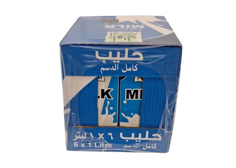 كرتون حليب أوال 1 لتر -6 عبوات